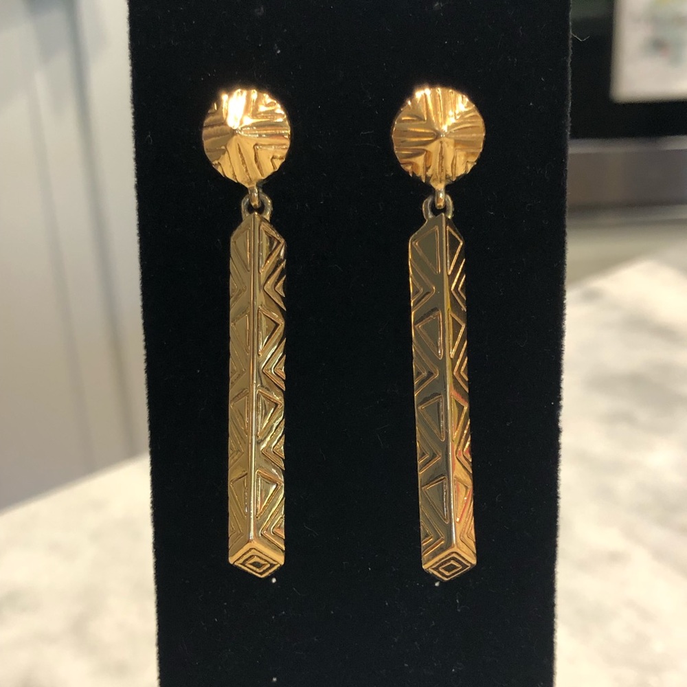 Vince Camuto Gold Drop Earrings